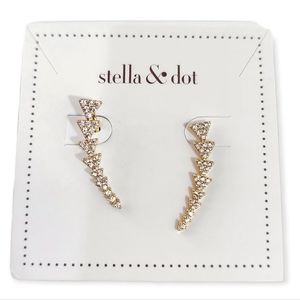 New Stella & Dot Ear Climbers Earrings
